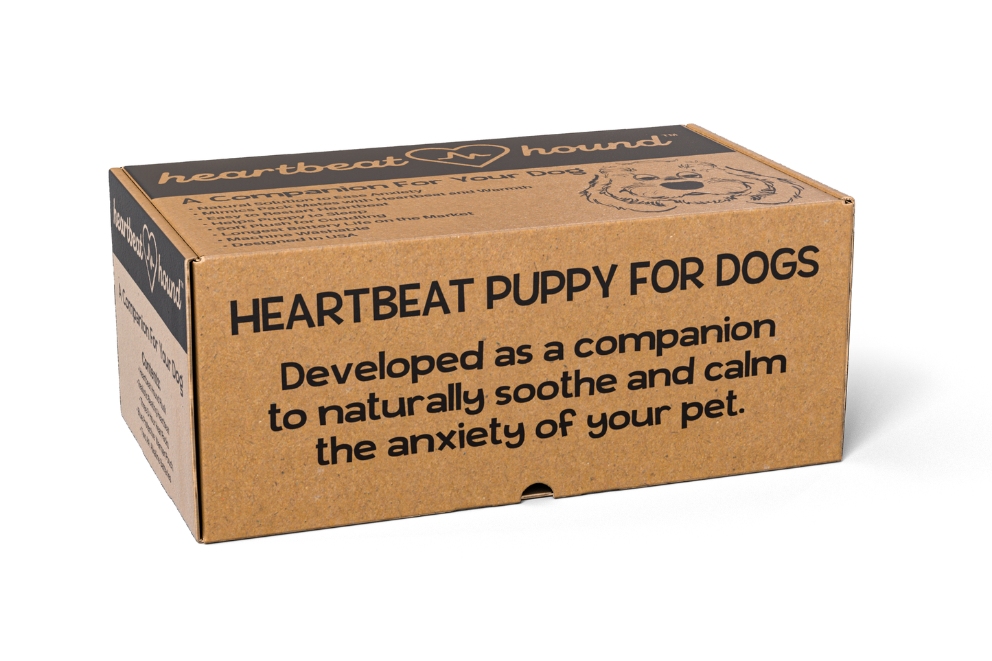 Heartbeat Hound - The Ultimate Comfort Companion for Anxious Dogs